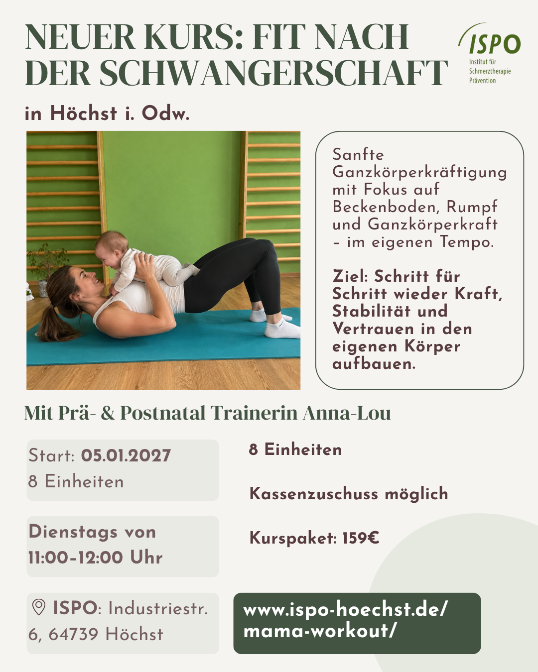 Mama Workout Dienstags 05.01.